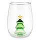 Stemless Wine Glass with Figurine - Tree Stemless Wine Glass with Figurine - Tree